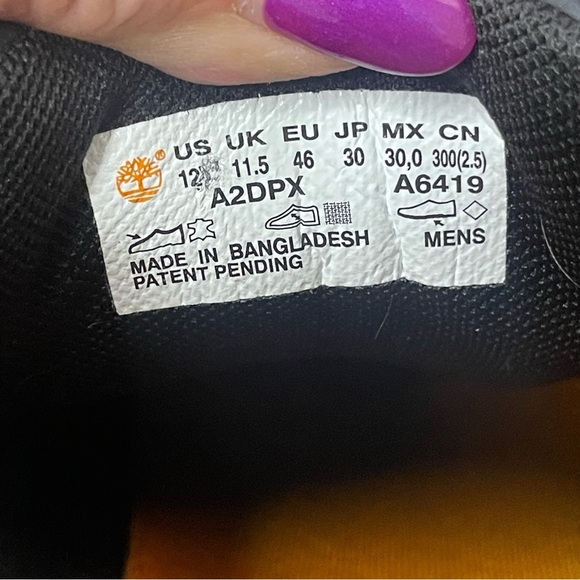 Timberland Men's Killington Oxford in black full-grain leather Size 12.5 - Picture 8 of 9